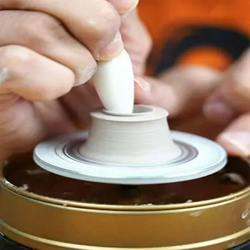 Mini Elektriskā Keramikas Riteņu Keramikas Mašīna 6cm Darbu Māla Mākslas Amatniecības DIY Mašīna Profesionālās Bērniem Bērniem