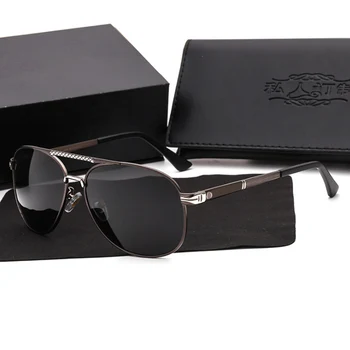 Modes Polarizētās Saulesbrilles, Vīriešu Top Zīmola Dizainere AAA + Izmēģinājuma Saule Stikla 4S Auto Zīmolu Dāvanu Brilles Gafas de sol очки ir 2021. Jaunas