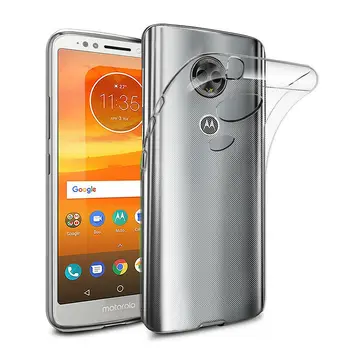Mīksto TPU Case For Motorola Moto E5 Plus Ultra Plānas Skaidrs, Silikona Aizsardzības Kristāla Aizmugurējo Vāciņu Caso Pilna Ķermeņa Capa Coque Ādas