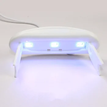 Nagu Žāvētājs Izārstēt Lampas Mini Portatīvo 6W UV LED Mašīnas Žāvēšanas Gēla Nagi Iekārtas polijas MH88 Par Dropshipping