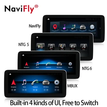 NaviFly Android 10.0 Auto DVD GPS Player Mercedes Benz B Class W245 W246 B180 B200 B260 B300 2012-2019 Qualcomm Snapdragon 4G