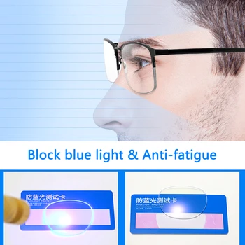 Neatsavināmas Elastīgu Pakāpeniski Lasīšanas Brilles, lai Vīrieši Sievietes vecuma tālredzība Anti Zilā Gaisma TR90 Titāna Papildu Sacietēšanas Objektīvs