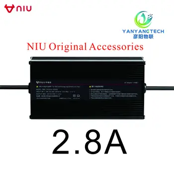 NIU MQi UQi Lādētājs Universāls 48V 2.8 4A 5.2 Original Accessories