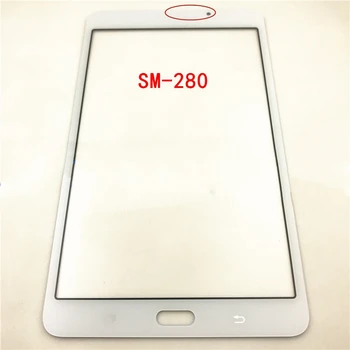 Oriģināls Samsung Galaxy Tab 7.0 2016 T280 T285 Touch Screen Panelis Stikla Lēcu SM-T280 SM-T285 LCD Priekšējo Ārējo Nomaiņa