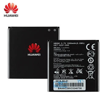 Oriģinālā HB5N1 Bateriju 1350mAh Par Huawei Ascend G300 G305T C8812 U8815 U8818 T8828 Y220 Y310 U8825 T8830 G309T Y320 Tālruni