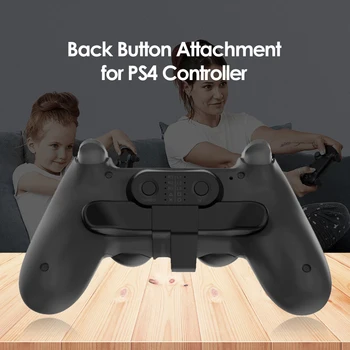 Pagarināts Gamepad Atpakaļ Pogu Pielikumu Kursorsviru Aizmugurējo Pogu Ar Turbo Taustiņš Adapteris Priekš PS4 Spēle Kontrolieris Piederumi