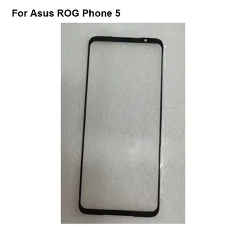 Par ASUS ROG 5 ROG5 Touch Screen Ārējais LCD Priekšējā Paneļa Ekrāna Stikla Objektīva Vāciņš Par Asus ROG Tālruņa 5 Bez Flex Kabelis