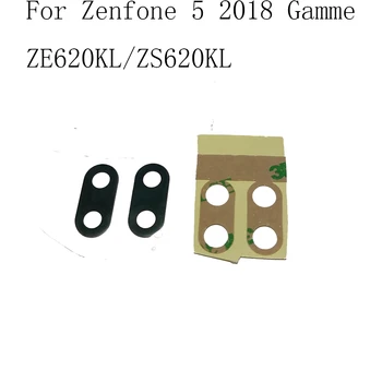 Par ASUS Zenfone 5 2018 Gamme ZE620KL Remonts Aizmugures Aizmugurējo Kameru Stikla Objektīva Vāciņš Par Asus Zenfone 5z ZS620KL Tālruni