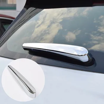 Par Chevrolet Trax 2016 ABS Chrome Auto Aizmugures Tīrītāju slotiņu Vāciņš Melns, Uzlīmes car styling Piederumi 1gb