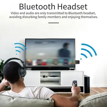 Par PS5 Austiņas Audio Raidītāju, Bluetooth 4.0 Austiņas, USB Dongle Bezvadu Austiņu Adapteri Uztvērēju PS4 PS5 Spēļu Konsole
