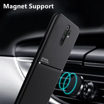 Par Xiaomi Mi 9T 10T 9 Poco X3 F3 M3 Anti Šoka Magnēts, Triecienizturīgs Gadījumā Vāks Redmi Vienkāršā telefonu gadījumos telefonu aksesuāri