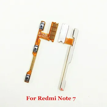 Par Xiaomi Redmi 7. Piezīme Note7 Power & Apjoms, Sānu Taustiņš Flex Cable Rezerves Daļas