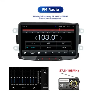 PEERCE 2din Android 9.1 autoradio Auto Multimediju Atskaņotājs, GPS Auto Radio 8