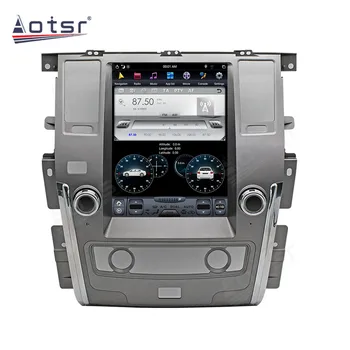 Priekš Nissan Patrol 2010 2011 2012-2018 Android Radio Automašīnas Multivides atskaņotājā Stereo Atskaņotājs Tesla PX6 GPS Navi Galvas Vienības