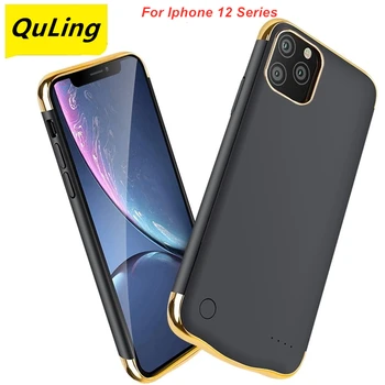 QuLing IPhone 12 12 Mini Iphone 12 Pro Max Akumulatora Korpusa Akumulatora Lādētājs Bankas Jauda Gadījumā