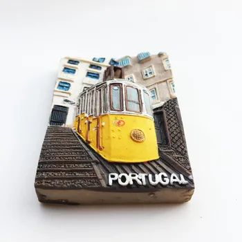 Radošā ledusskapja magnēts Portugāle apdare amatniecības