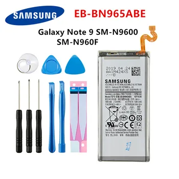 SAMSUNG Oriģinālā EB-BN965ABU EB-BN965ABE 4000mAh Akumulators Samsung Galaxy Note9, Ņemiet vērā, 9 SM-N9600 N960F N960U N960N N960W +Instrumenti
