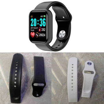 Silikona Izturīgs Y68 Y68PLUS X6plus D20 D20s Y68s Delnas Siksniņu, lai Smart Smartwatch Maināmiem Skatīties Aproce Siksna Watchband
