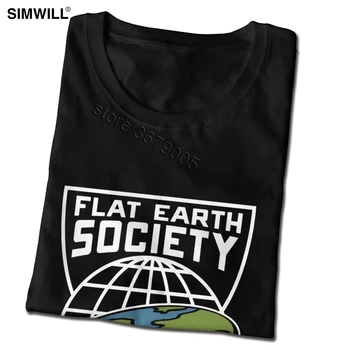 Smieklīgi, Sakot, Plakanās Zemes Biedrības Biedri Visā Pasaulē-T Krekls Vīriešu Kokvilnas Sazvērestības Teorija Tee Īsām Piedurknēm T-Krekli Classic