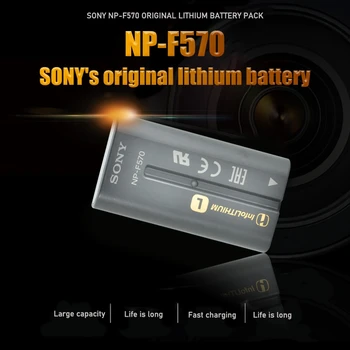 Sony 7.2 V 2100mAH NP-F550 NP-F570, atkārtoti Uzlādējams Litija-jonu Akumulatoru NP-F550 F750 F970 F960 LED Video Gaisma Lampas Baterijas