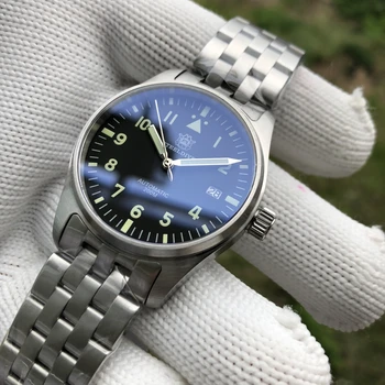 STEELDIVE Izmēģinājuma Skatīties, Automātisko, Mehāniskās Diver Watch C3 Gaismas pulksteņi Sapphire Kristāla 200m niršanas skatīties NH35 reloj hombre