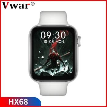 Sākotnējā Vwar HX68 Smart Skatīties Vīrieši 44mm Bluetooth Zvanu IP67 Waterproof Sirds ritma Monitors Sērija 6 vs SVB HW22 Pro Smartwatch