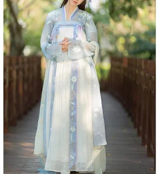 Tautastērpā Sieviešu Hanfu Apģērbu Dāma Han Dynasty Princese Apģērbs Austrumu Tang Dynasty Kleita Pasaku Ķīniešu Sievietes