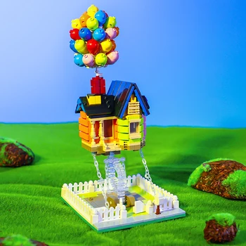 Tensegrity Balonu Mājas Modelis Celtniecības Bloki Radītājs Anti-Gravitācijas Apturēšanu Bloki, Gravēšana Bilances Fizika Ķieģeļi, Rotaļlietas, Dāvanu