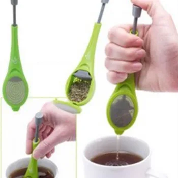 Tējas rīks, Mājas Aksesuāri Silikona Tējas Infuser Kafijas & Tējas Komplekti Virtuves Piederumi 1 GAB Tējkanna Piederumi Tējas Sietiņš