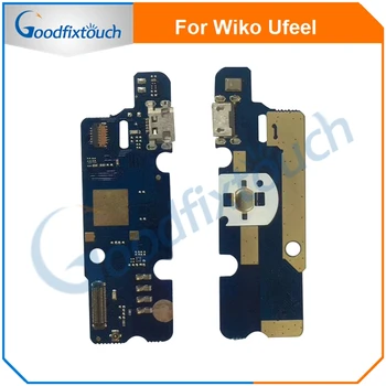 USB Lādētāju Wiko Ufeel Uzlādes Ostas Doka Savienotājs Modulis Flex Kabeli USB Lādētājs Maksas Wiko Ufeel Nomaiņa Pats