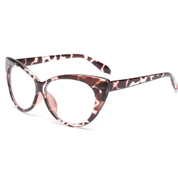 Vintage Brilles Sievietēm, Kaķu Acu Rāmji Klasiskās Melnās Brilles Vīriešiem Pārredzamu lēcu Recepte Tuvredzība Rāmji, Brilles