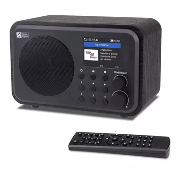 WiFi Interneta Radio WR-336N portatīvais Digitālais Radio ar Uzlādējamo Akumulatoru, Bluetooth Uztvērējs