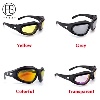 Āra Kalnu Kāpšanas Tuksnesī Pārgājienu Sieviešu Saulesbrilles C5 Polarizētās Sporta Brilles Taktiskās Šaušanas CS Aizsargbrilles